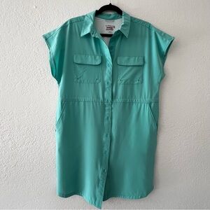 Wrangler‎ Angler All Terrain Gear Turquoise Fishing Dress - Women’s Size Small